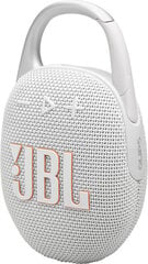 JBL Clip 5 White JBLCLIP5WHT цена и информация | Аудиоколонки | 220.lv