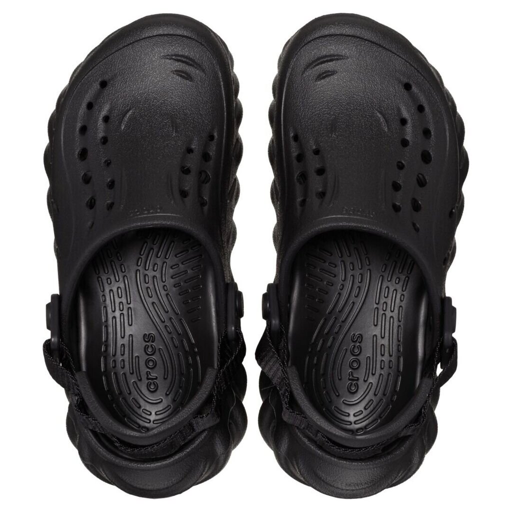 Crocs™ bērnu čības Echo Clog Kid's 244327, melnas цена и информация | Gumijas klogi bērniem | 220.lv