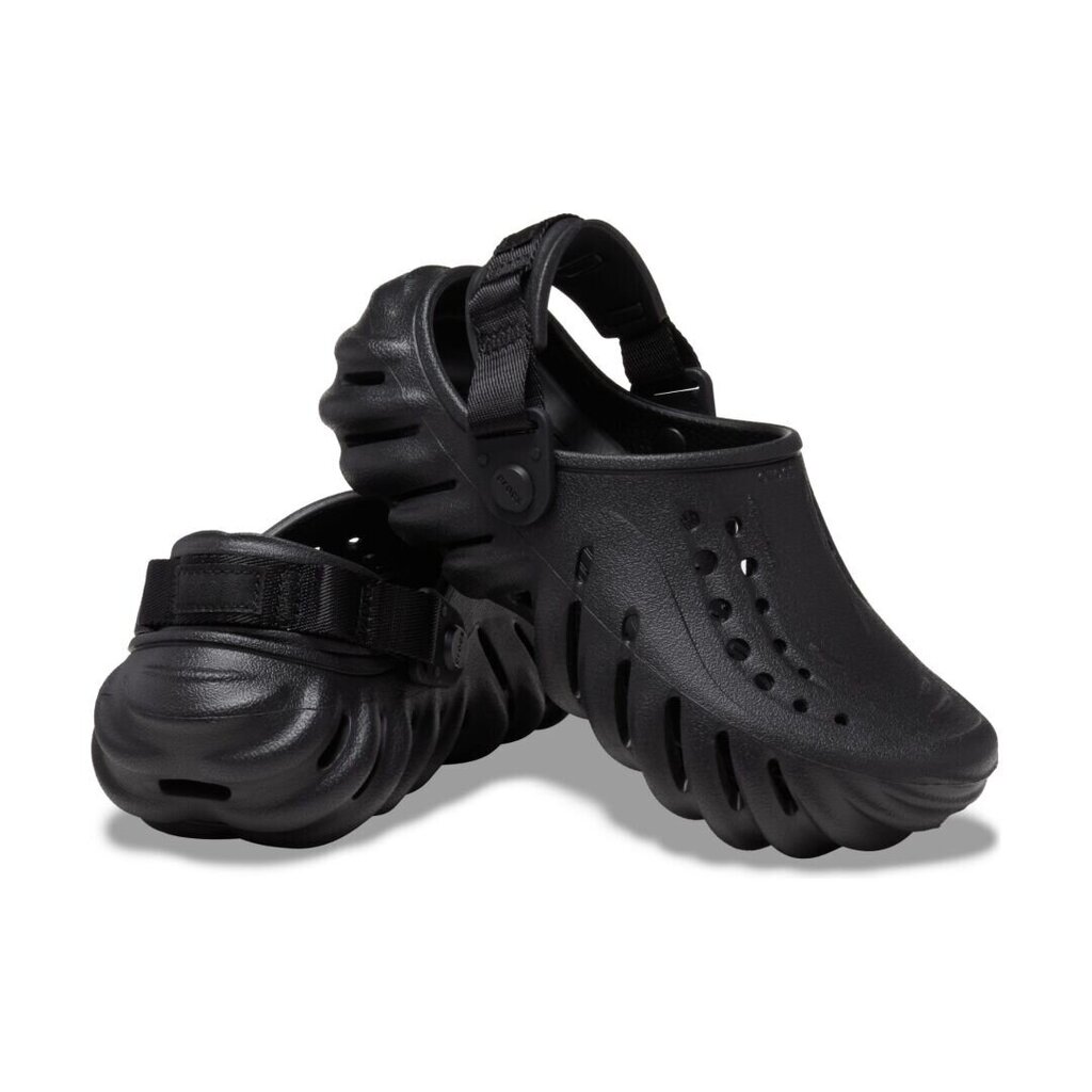 Crocs™ bērnu čības Echo Clog Kid's 244327, melnas цена и информация | Gumijas klogi bērniem | 220.lv