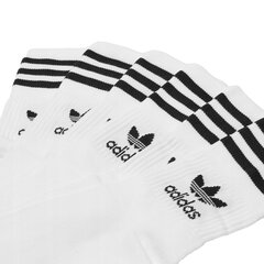 Crew sock 3str adidas originals ij0733 vīriešiem balta vīriešiem balta IJ0733 cena un informācija | Vīriešu zeķes | 220.lv