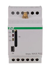 GSM vadības relejs SIMply MAX P02 cena un informācija | Elektrības slēdži, rozetes | 220.lv