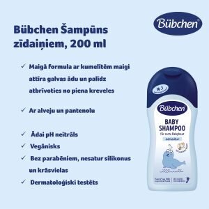 Bübchen mazuļu ādas un matu kopšanas komplekts, 200ml цена и информация | Higiēnas preces bērniem | 220.lv