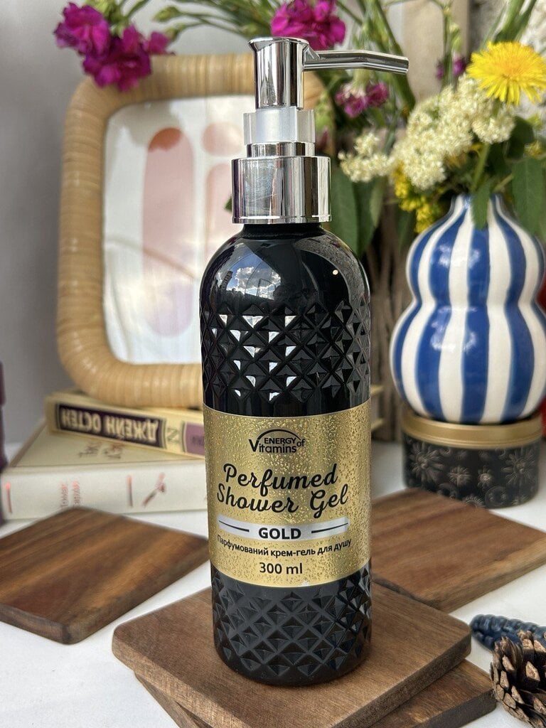 Parfimēta dušas želeja “Energy of vitamins Gold” 300ml cena un informācija | Dušas želejas, eļļas | 220.lv