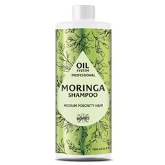 Ronney Professional Oil System vidējas porainības Moringa šampūns 1000 ml cena un informācija | Šampūni | 220.lv