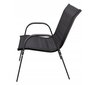 Jumi dārza krēsls, melns cena un informācija | Dārza krēsli | 220.lv