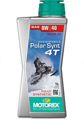 Eļļa Motorex Snowmobile Polar Synt 4T 0W40, 1L cena un informācija | Motoreļļas | 220.lv