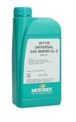 Eļļa Motorex Gear Oil Universal 80W90, 1L cena un informācija | Motoreļļas | 220.lv