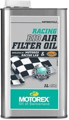 Filtra eļļa Motorex Racing Bio Air Filter Oil, 1L cena un informācija | Motoreļļas | 220.lv