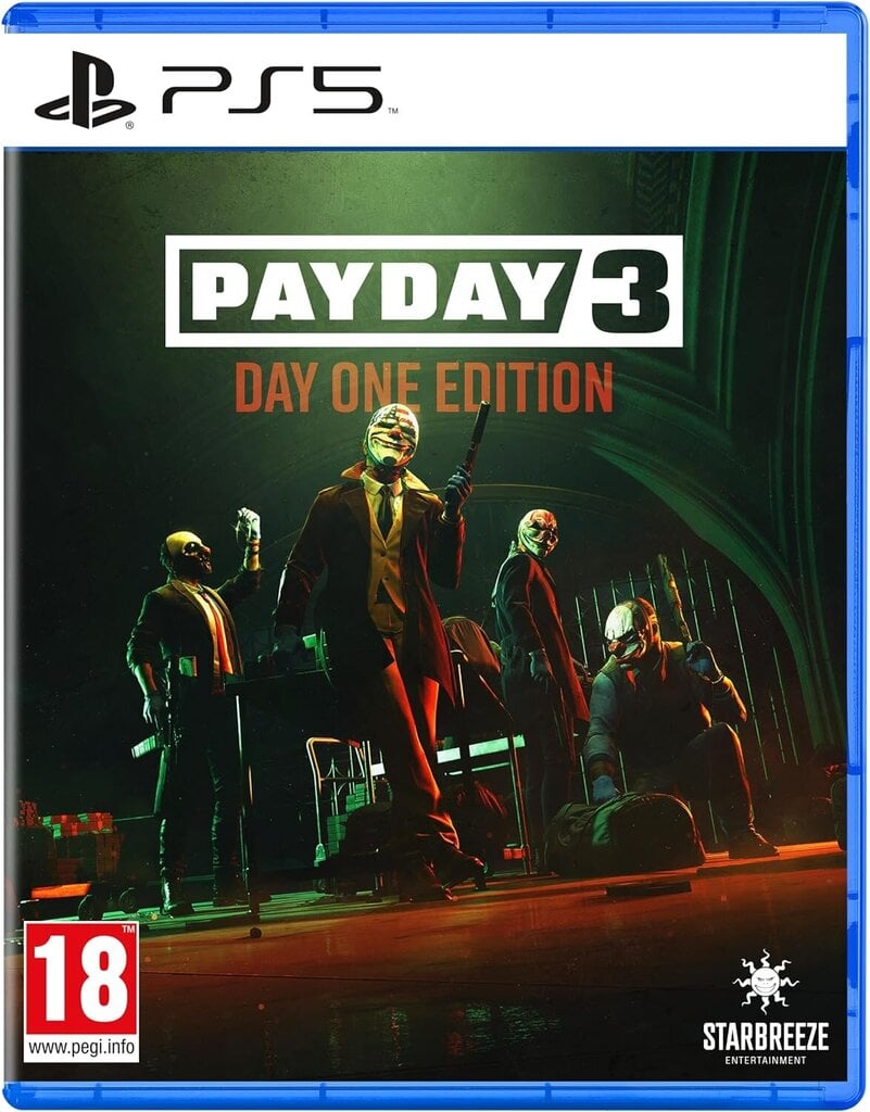 Payday 3 - Day One Edition (PS5) цена и информация | Datorspēles | 220.lv