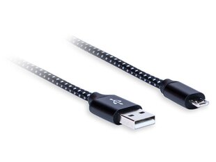 AQ Premium, USB 2.0 A - Micro-B, 1,8 m cena un informācija | Kabeļi un vadi | 220.lv