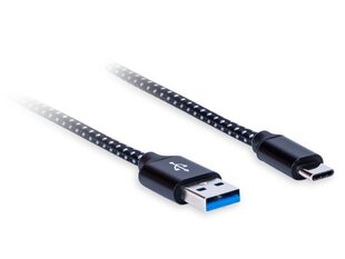 AQ Premium USB-C - USB 3.0 A, 1 m cena un informācija | Kabeļi un vadi | 220.lv