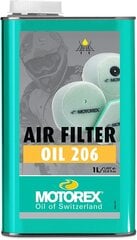 Очиститель воздушного фильтра Motorex Air Filter Oil 206 1 L цена и информация | Автохимия | 220.lv