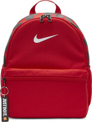 Nike mugursoma BRASILIA JDI MINI 11L, sarkana цена и информация | Женские сумки | 220.lv