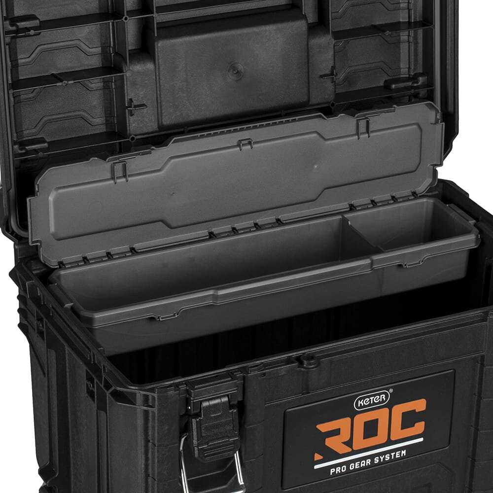 Instrumentu kaste Keter Roc Pro Gear 2.0 XL T..BOX 256980 cena un informācija | Instrumentu kastes | 220.lv