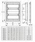 Iebūvējamais sadales skapis ERP 5x18 metāla durvis ETI цена и информация | Elektrības slēdži, rozetes | 220.lv