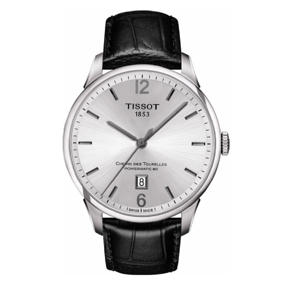 Vīriešu Pulkstenis Tissot CHEMIN DES TOURELLES POWERMATIC 80 цена и информация | Vīriešu pulksteņi | 220.lv