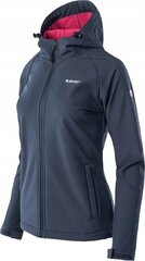 Sieviešu softshell jaka Lady Neti Hi-Tec Blue Nights/Sangria L cena un informācija | Sieviešu virsjakas | 220.lv