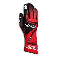 Men's Driving Gloves Sparco Rush 2020 Sarkans cena un informācija | Vīriešu cepures, šalles, cimdi | 220.lv