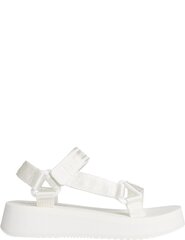 CALVIN KLEIN sieviešu baltas sandales PREFRESATO SANDAL 1 цена и информация | Женские босоножки | 220.lv