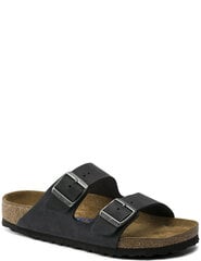 BIRKENSTOCK vīriešu melnas čības ARIZONA BS SLIPPERS cena un informācija | Vīriešu iešļūcenes, čības, sandales | 220.lv