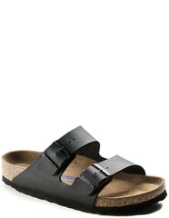 BIRKENSTOCK vīriešu melnas čības Arizona BS цена и информация | Мужские шлепанцы, босоножки | 220.lv