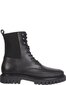 TOMMY HILFIGER vīriešu melni zābaki PREMIUM CASUAL CHUNKY LBOOT цена и информация | Vīriešu kurpes, zābaki | 220.lv