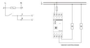 Ограничитель мощности OM-631 цена и информация | Преобразователи напряжения | 220.lv