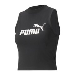 Женский спортивный топ Puma ESS Чёрный цена и информация | Спортивная одежда для женщин | 220.lv