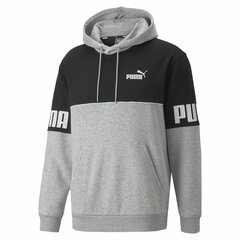 Толстовка с капюшоном мужская Puma Power Colorblock Серый цена и информация | Мужские толстовки | 220.lv