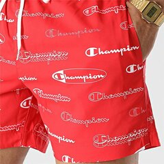 Плавки мужские Champion Beachshort Красный цена и информация | Плавки, плавательные шорты | 220.lv