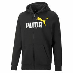 Vīriešu Sporta Krekls ar Kapuci Puma Essentials Two Tone Melns cena un informācija | Vīriešu jakas | 220.lv