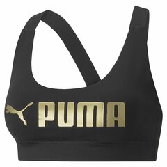 Спортивный бюстгальтер Puma Чёрный Позолоченный Разноцветный цена и информация | Спортивная одежда для женщин | 220.lv