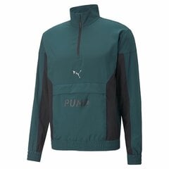 Vīriešu Sporta Krekls bez Kapuča Puma Fit Woven Training Zaļš cena un informācija | Vīriešu jakas | 220.lv