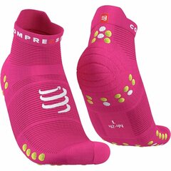 Спортивные носки Compressport Pro Racing Фуксия цена и информация | Мужские носки | 220.lv