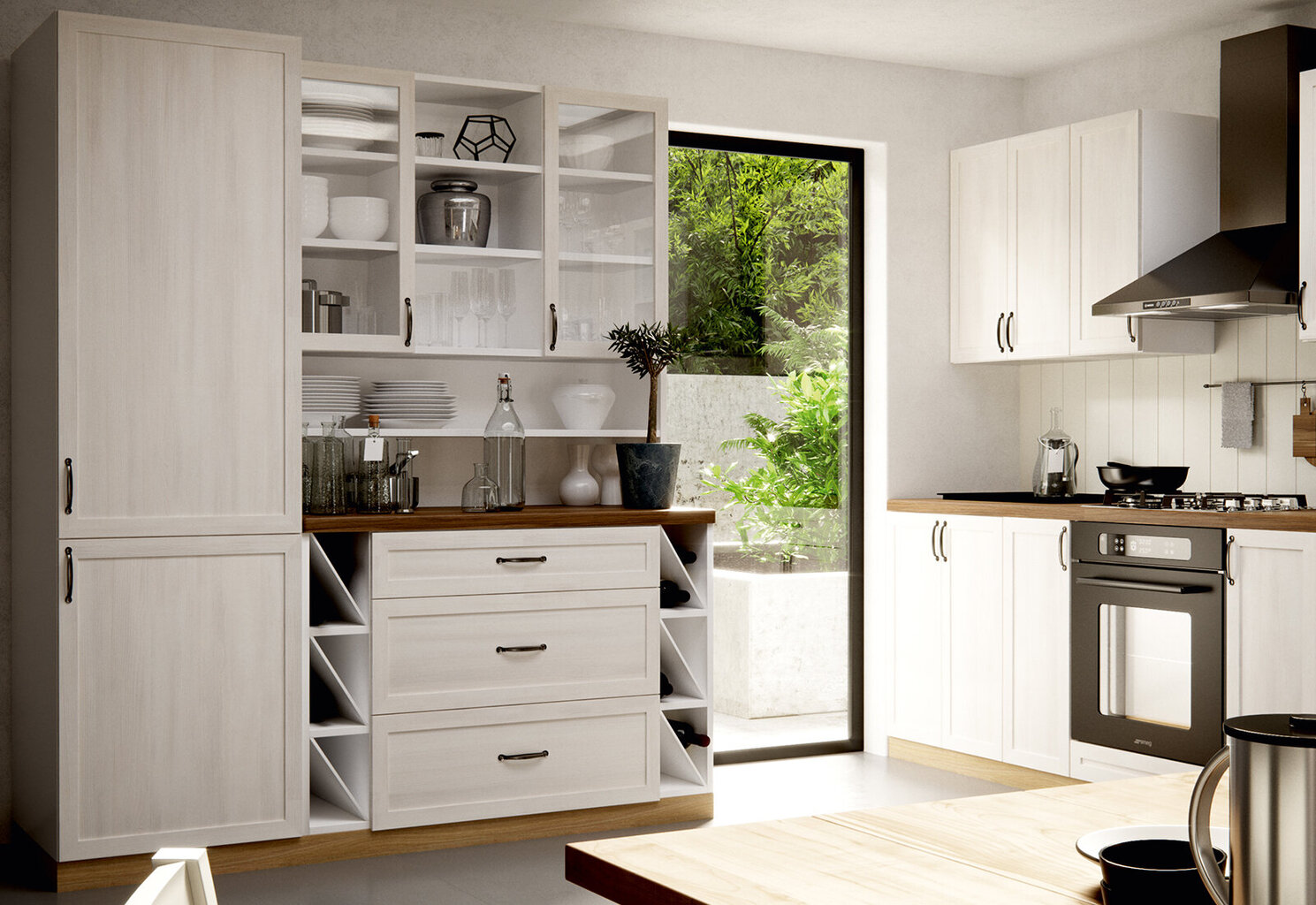 Virtuves skapītis Gala Meble Royal D90N, 82x79x79 cm, balts cena un informācija | Virtuves skapīši | 220.lv