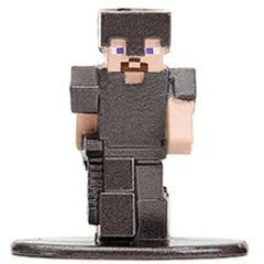 Figūriņa Minecraft metāla kolekcionerska Steve in Netherite armor Nano metalfigs 4 cm Jada cena un informācija | Datorspēļu suvenīri | 220.lv