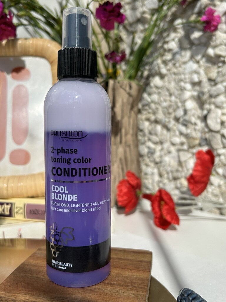 2 fāžu tonizējošs kondicionieris Prosalon Cool Blonde, 200 ml cena un informācija | Matu uzlabošanai | 220.lv