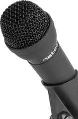 Natec NMI-0776 Adder Bl galda mikrofons, melns cena un informācija | Mikrofoni | 220.lv