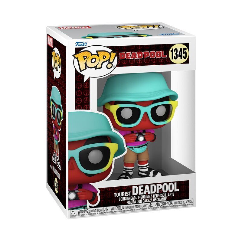 FUNKO POP! Vinila figūra: Deadpool (Tourist) cena un informācija | Datorspēļu suvenīri | 220.lv