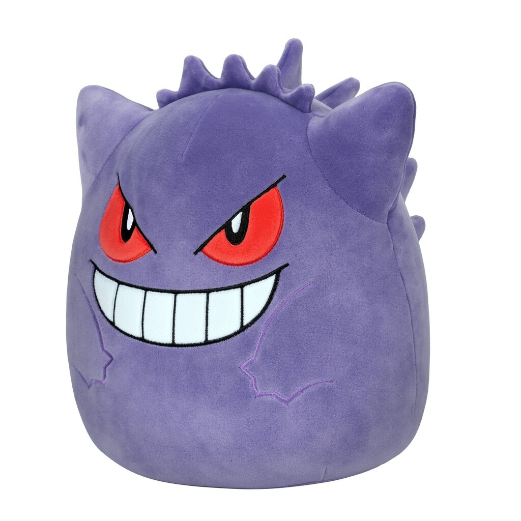 Pokemon plīša rotaļlieta Gengar SQUISHMALLOWS, 25 cm цена и информация | Mīkstās (plīša) rotaļlietas | 220.lv