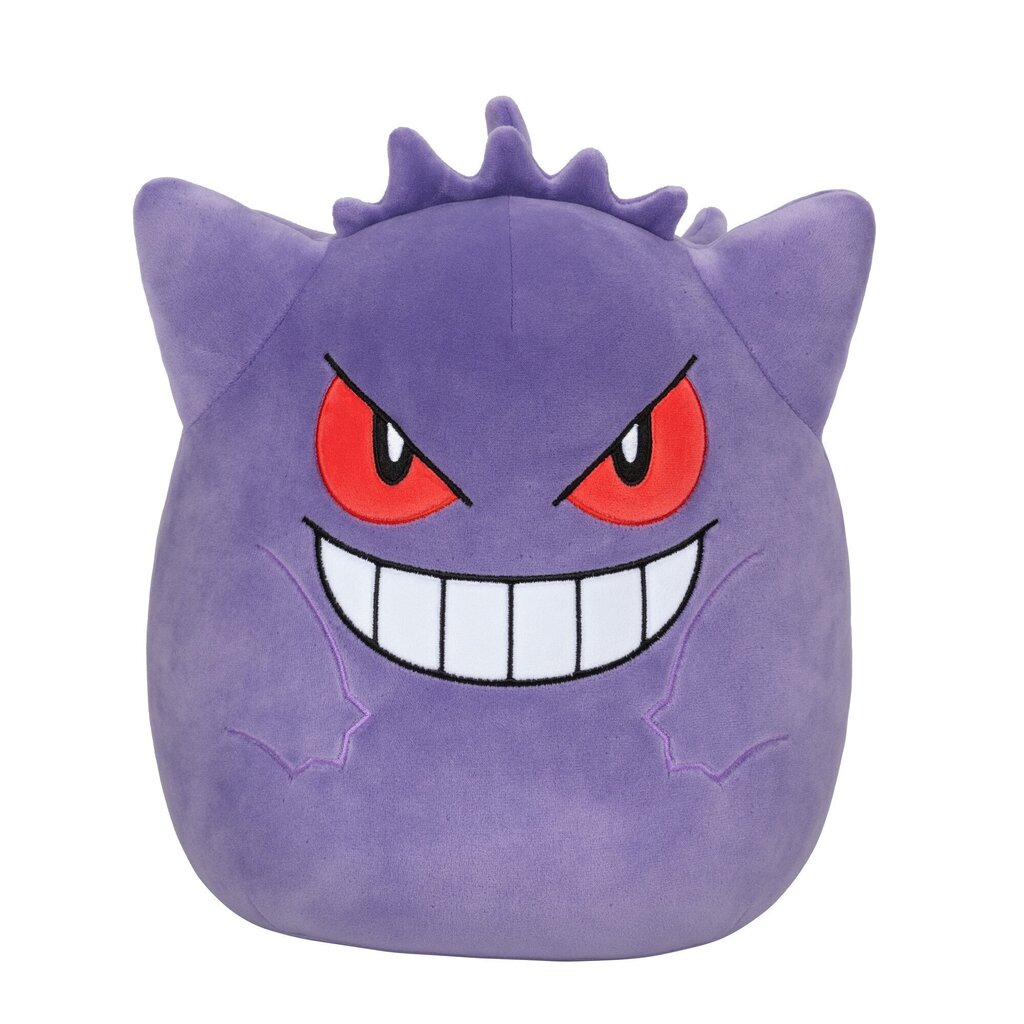 Pokemon plīša rotaļlieta Gengar SQUISHMALLOWS, 25 cm цена и информация | Mīkstās (plīša) rotaļlietas | 220.lv