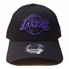 Sporta Cepure New Era LOS ANGELES LAKERS 60358127 Melns (Viens izmērs) cena un informācija | Vīriešu cepures, šalles, cimdi | 220.lv