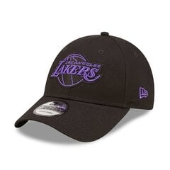 Sporta Cepure New Era LOS ANGELES LAKERS 60358127 Melns (Viens izmērs) cena un informācija | Vīriešu cepures, šalles, cimdi | 220.lv