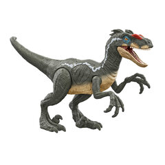 Figūriņa ar skaņu Mattel Jurassic World Velociraptor HNC11, zaļa cena un informācija | Rotaļlietas zēniem | 220.lv
