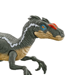 Figūriņa ar skaņu Mattel Jurassic World Velociraptor HNC11, zaļa cena un informācija | Rotaļlietas zēniem | 220.lv