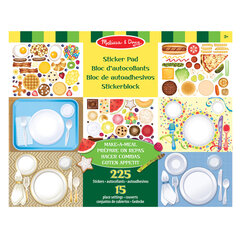 MELISSA & DOUG альбом с наклейками Make-a-Meal цена и информация | Развивающие игрушки | 220.lv