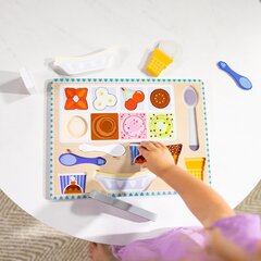 MELISSA & DOUG деревянный пазл с магнитами, мороженое цена и информация | Игрушки для малышей | 220.lv