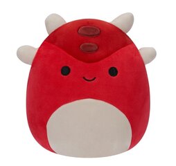 Mīkstā rotaļlieta Squishmallows W18 Spring Sergio Orbico, sarkana, 13cm cena un informācija | Mīkstās (plīša) rotaļlietas | 220.lv