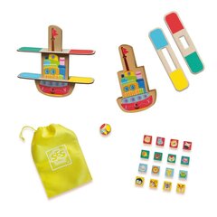 Koka līdzsvara laiva SES Creative cena un informācija | Attīstošās rotaļlietas | 220.lv