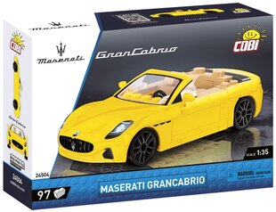 Konstruktors Maserati 2024 GranCabrio Cobi, 97 d. cena un informācija | Konstruktori | 220.lv